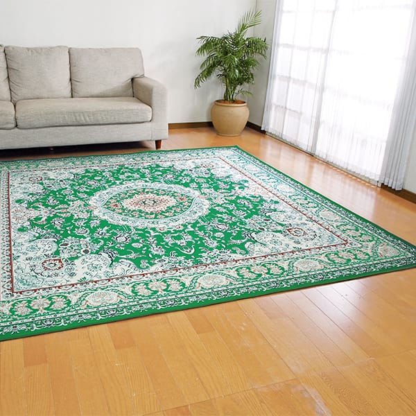 麻風防ガラス壁蝨目引っ敷き＜2帖用 190×190糎 3帖用 190×240糎 4.5帖用 230×230糎 6帖用 230×2320糎＞