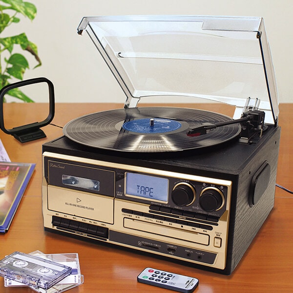 オールインワン・レコード盤・電気蓄音機