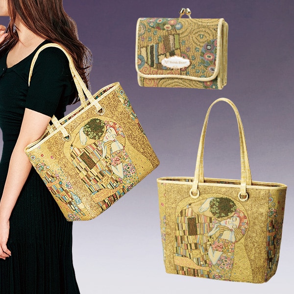 楽天市場】シンクビー Think Bee バッグ ゴールデンクリムト トート