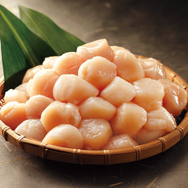 北海道産 ホタテ貝柱＜1kg（51～80個） 1kg×2袋（合計102～160個）＞
