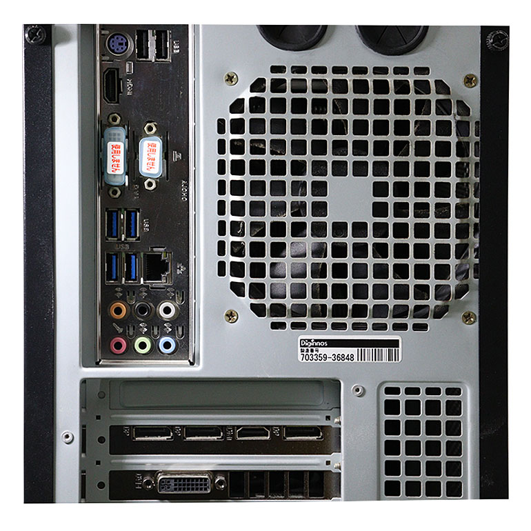 DELL Precision Workstation 6コアCPU搭載 Xeon Tower DVD-ROM Windows7 16GB Quadro  5810 3.5GHz 500GB(HDD) 64bit E5-1650 Pro v3 K2200 パソコン 