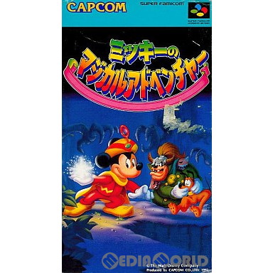 楽天市場】SFC スーパーファミコンソフト カプコン ミッキーの