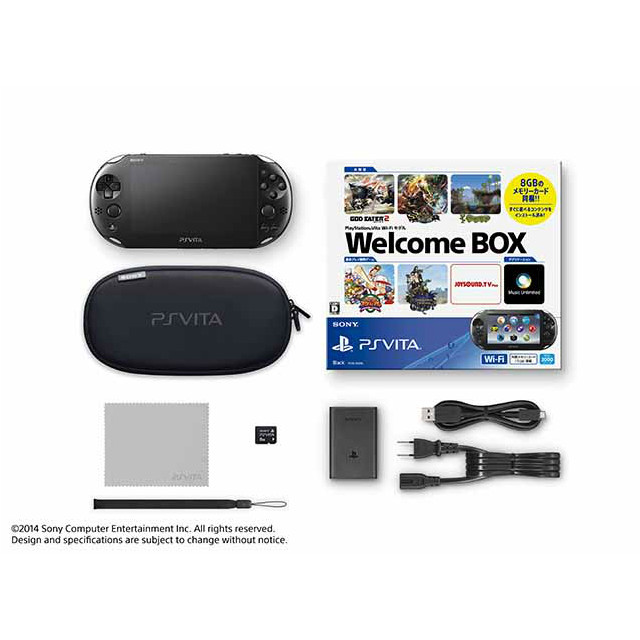 中 古)本 体 PSVita PlayStation Wi-Fi モ デ ル Welcome BOX(ウ ェ ル カ ム ボ ッ ク ス)(PCHJ-...