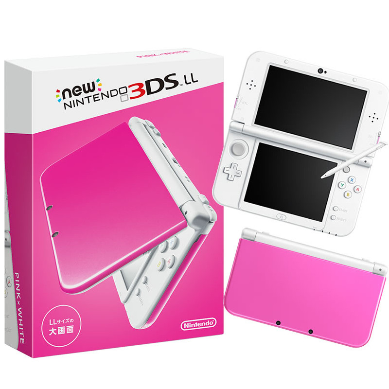 ニンテンドー3DS - Nintendo 3DS LL本体 ピンク／ホワイトの+