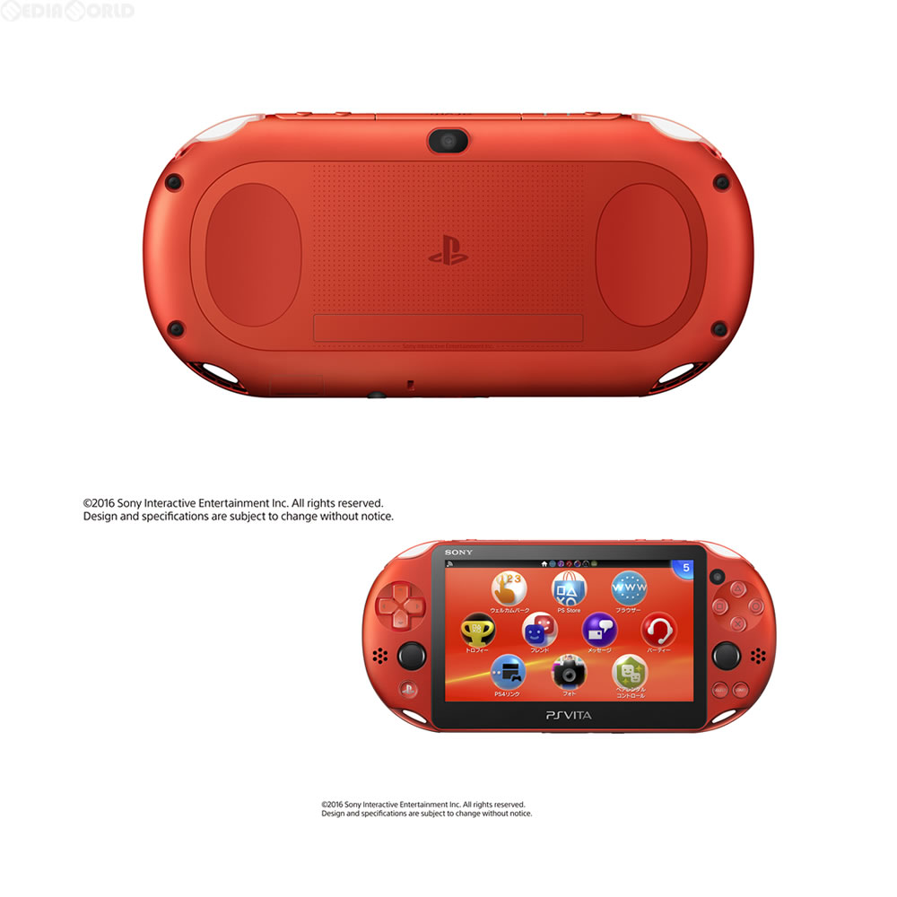 市場 中古 Wi-Fiモデル PlayStationVita PSVita レッド メタリック 本体