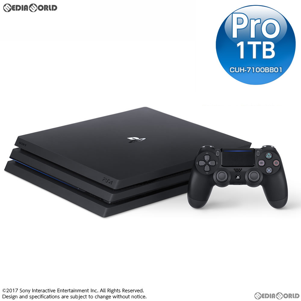 定番HOT】 プレステ 本体 PlayStation®4 Pro ジェット・ブラック Bk0pC