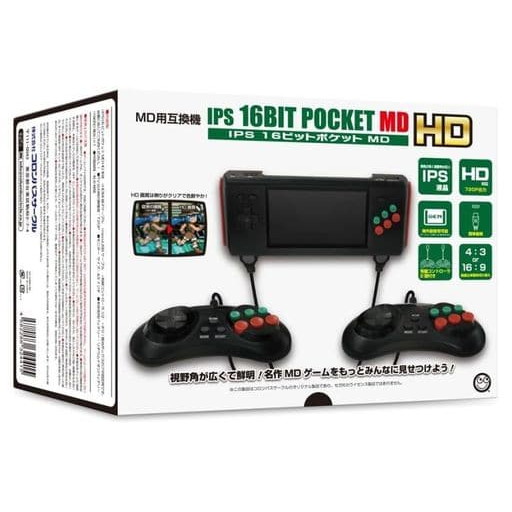 【中古】[MD] (本体) IPS16ビットポケットMD HD MD用互換機 コロンバスサークル(CC-I16MH-BK)(20230727)