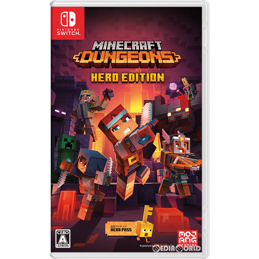 楽天市場 Switch Minecraft Dungeons Hero Edition 日本マイクロソフト Hac P Auz4e Nsw マインクラフトダンジョンズ Joshin Web 家電とpcの大型専門店