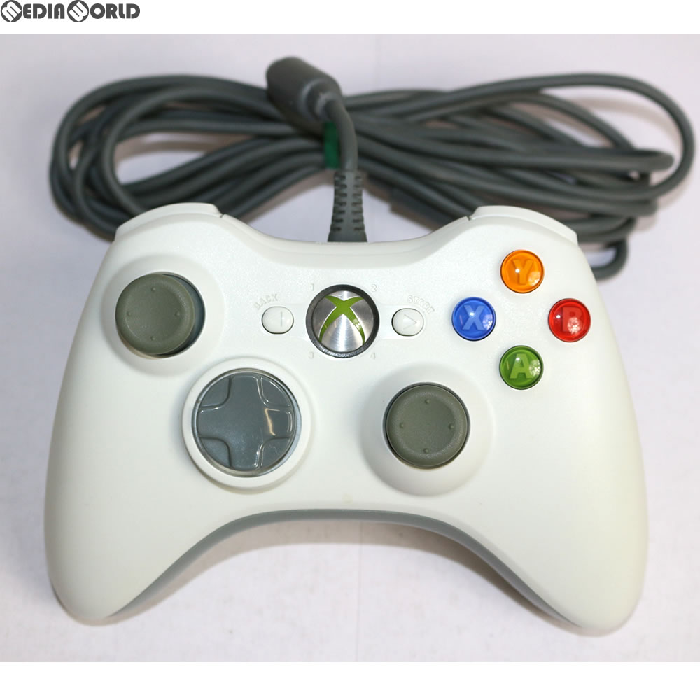 楽天市場 中古 Acc Xbox360 Xbox 360 コントローラー ホワイト 日本マイクロソフト B4g メディアワールド 販売 買取shop