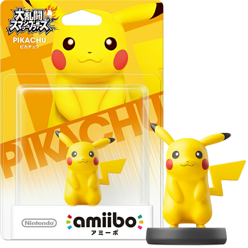 楽天市場 中古 Acc Wiiu Amiibo アミーボ ピカチュウ 大乱闘スマッシュブラザーズシリーズ 任天堂 Nvl C ak 1416 メディアワールド 販売 買取shop