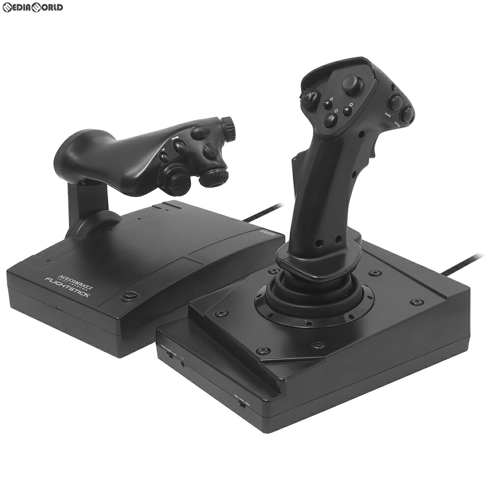 【中古】[ACC][PS4] 『エースコンバット7 スカイズ・アンノウン』対応フライトスティック for PlayStation4 HORI(PS4-094)(20190117)