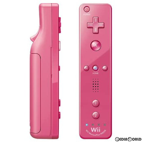 楽天市場 中古 Acc Wiiu Wiiリモコンジャケット 専用ストラップ無し Wiiリモコンプラス Wii Remote Plus ピンク Wii Wii U用 任天堂 Rvl A Wrpa メディアワールド 販売 買取shop