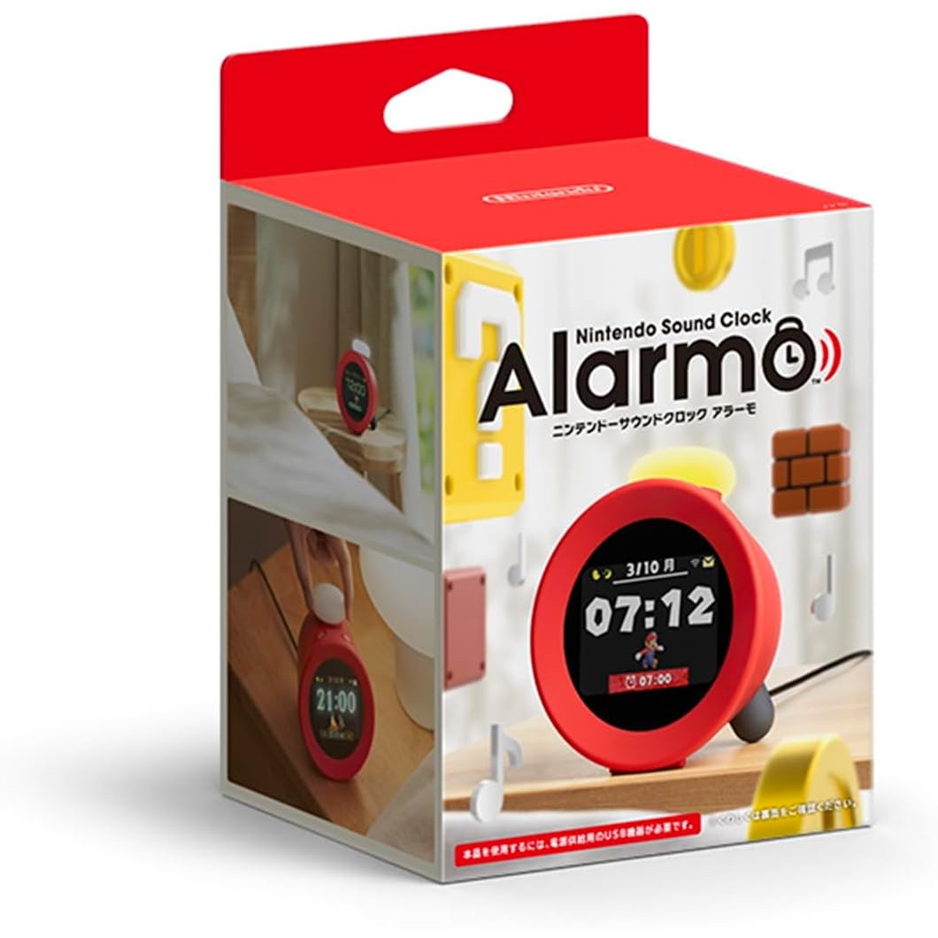 任天堂 アラーモ　Alarmo (CLO-001) 赤　新品未開封 新品未開封】Nintendo サウンドクロック アラーム CLO-001 赤