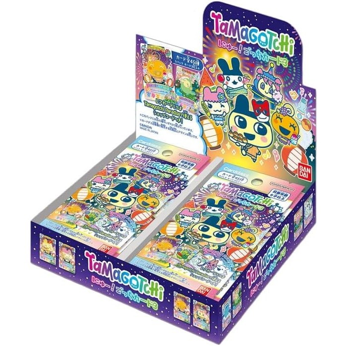 【予約前日発送】[TCG] (カートン) たまごっち にゅー!ごっちカード3(パック) バンダイ(12BOX)(20260710)
