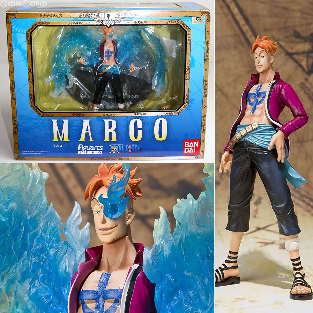 楽天市場 中古 Fig フィギュアーツzero マルコ One Piece ワンピース 完成品 フィギュア バンダイ メディアワールド 販売 買取shop