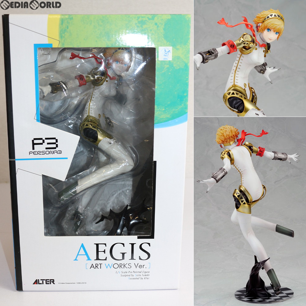 楽天市場 中古 未開封 Fig アイギス Art Works Ver ペルソナ3 1 6 完成品 フィギュア アルター 1314 メディアワールド 販売 買取shop