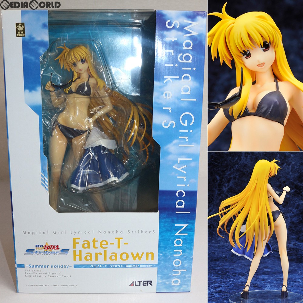 楽天市場 中古 Fig フェイト T ハラオウン Summer Holiday 魔法少女リリカルなのはstrikers ストライカーズ 1 7 完成品 フィギュア アルター 1909 メディアワールド 販売 買取shop