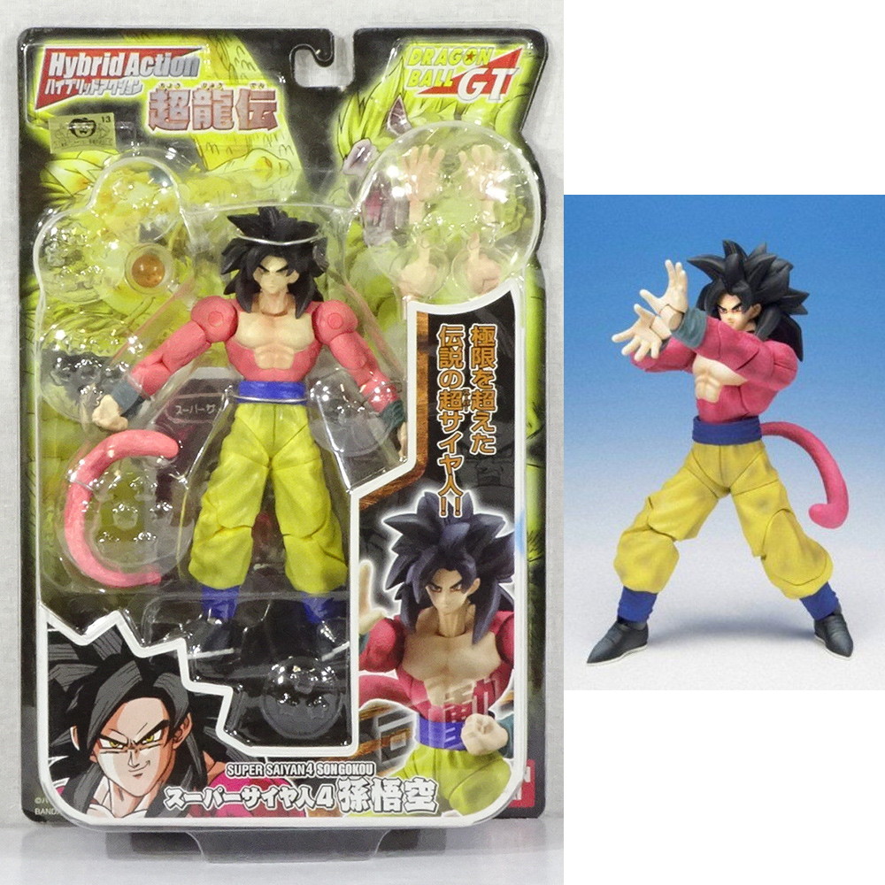 楽天市場 中古 Fig ハイブリッドアクション超龍伝 スーパーサイヤ人4 孫悟空 ドラゴンボールgt 完成品 可動フィギュア バンダイ メディアワールド 販売 買取shop