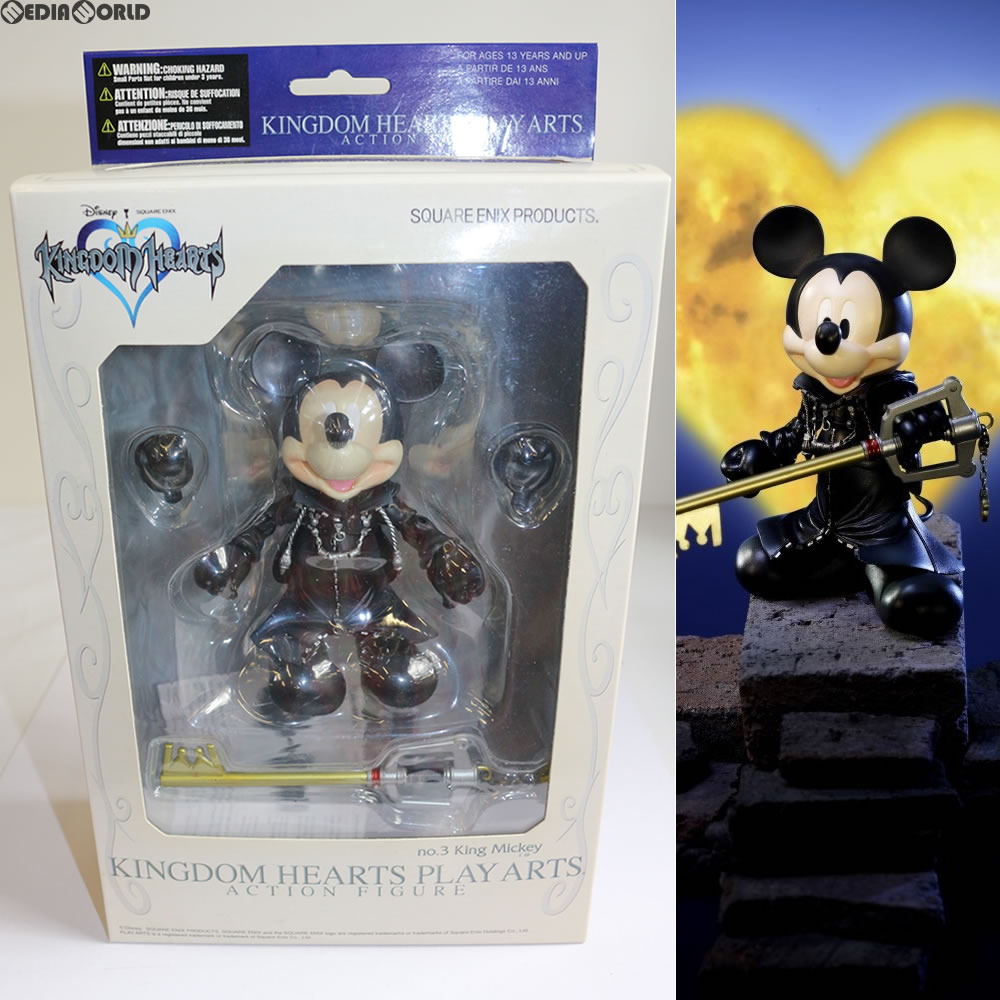 中古 未開封 Fig Play Arts プレイアーツ 王様 ミッキー Kingdom Hearts キングダム ハーツ 完成品 可動フィギュア スクウェア エニックス Simplylettering Co Uk