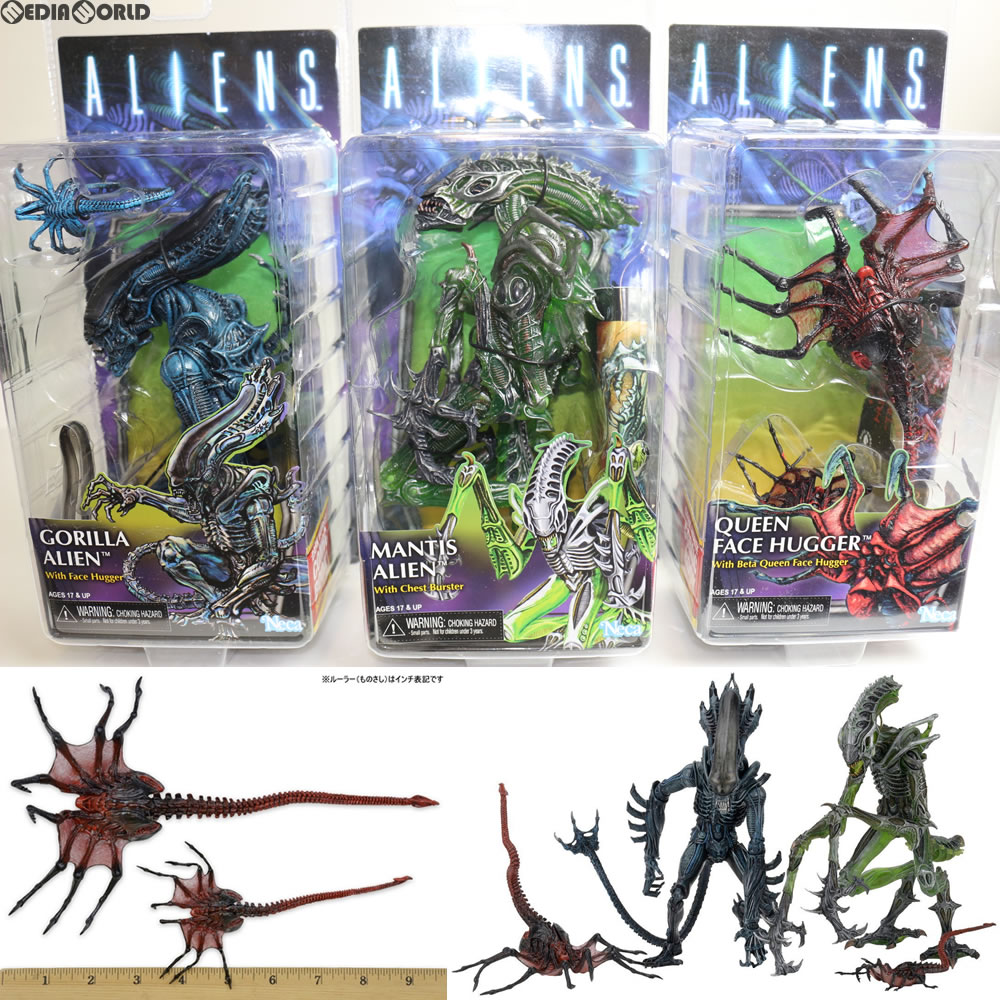 Aliens Series 10 Queen Face Hugger w// Beta 7/" Action Figure Collection Doll