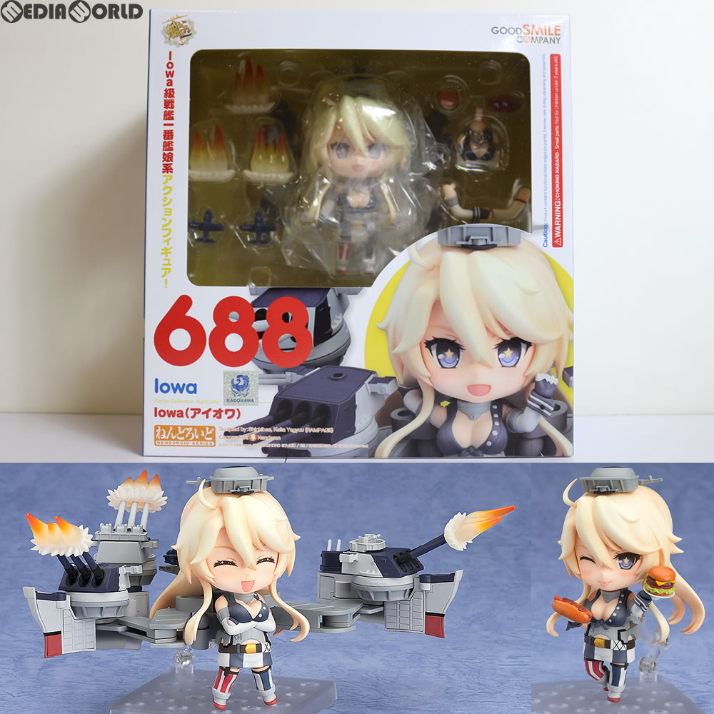 楽天市場 中古 未開封 Fig ねんどろいど 6 Iowa アイオワ 艦隊これくしょん 艦これ 完成品 可動フィギュア グッドスマイルカンパニー メディアワールド 販売 買取shop