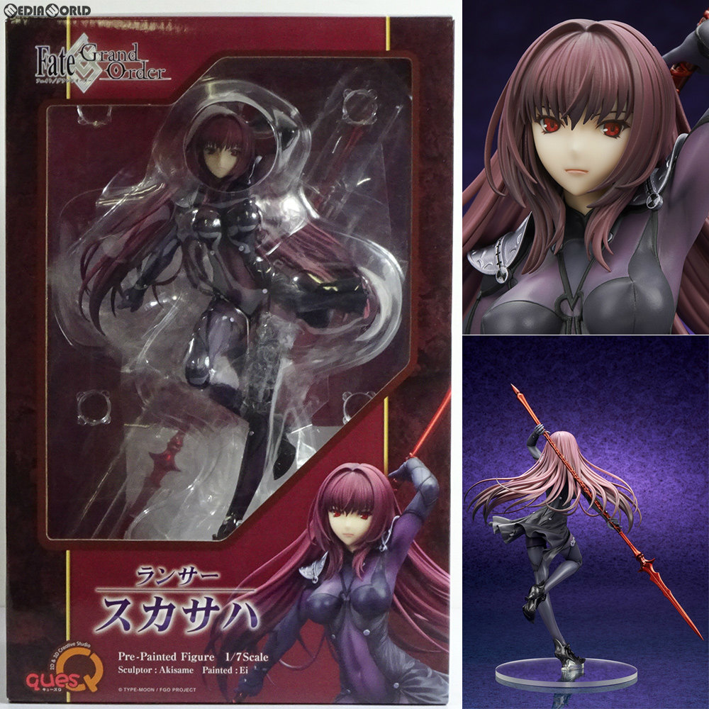 楽天市場 中古 Fig ランサー スカサハ Fate Grand Order フェイト グランドオーダー 1 7 完成品 フィギュア キューズq メディアワールド 販売 買取shop