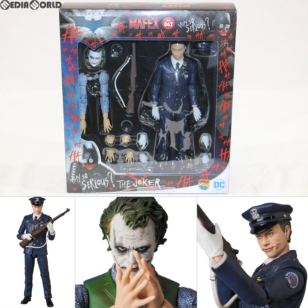 MAFEX 062 MAFEX THE JOKER Cop Ver. THE DARK KNIGHT Medicom