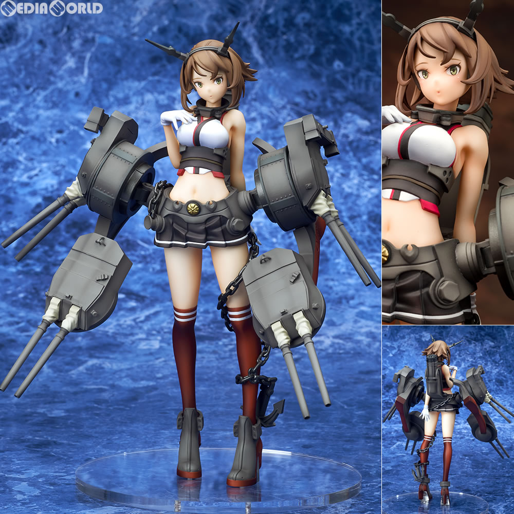 楽天市場 中古 Fig 陸奥 むつ 艦隊これくしょん 艦これ 完成品 フィギュア キューズq 05 メディアワールド 販売 買取shop