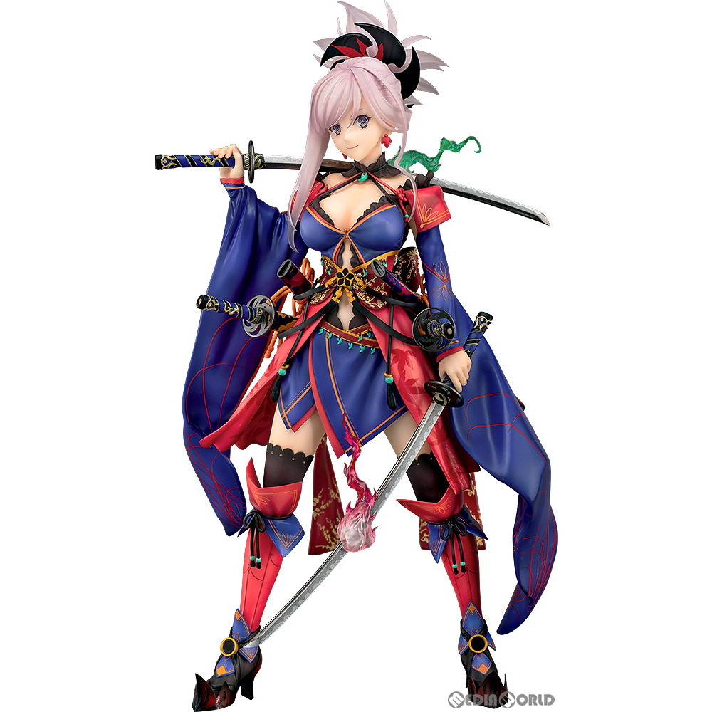 楽天市場 中古 Fig セイバー 宮本武蔵 みやもとむさし Fate Grand Order フェイト グランドオーダー 1 7 完成品 フィギュア Phat ファット カンパニー 0325 メディアワールド 販売 買取shop