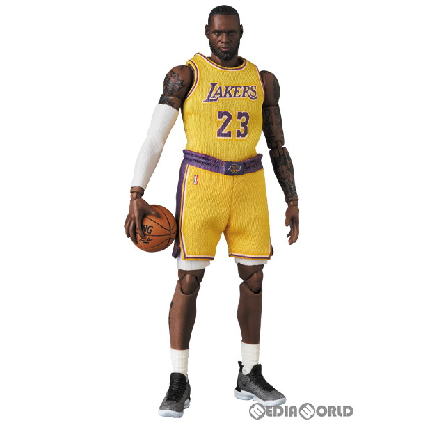 中古 未開封 Fig マフェックス No 127 Mafex Lebron James Los Angeles Lakers レブロン ジェームズ ロサンゼルス レイカーズ 完成品 可動フィギュア メディコム トイ Ice Org Br