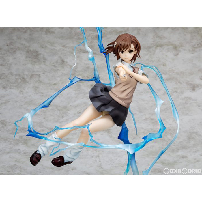 中古 Fig 御坂美琴 みさかみこと とある科学の超電磁砲t 1 7 完成品 フィギュア 絵梦 エモン トイズ Emontoys Maf Gov Ws