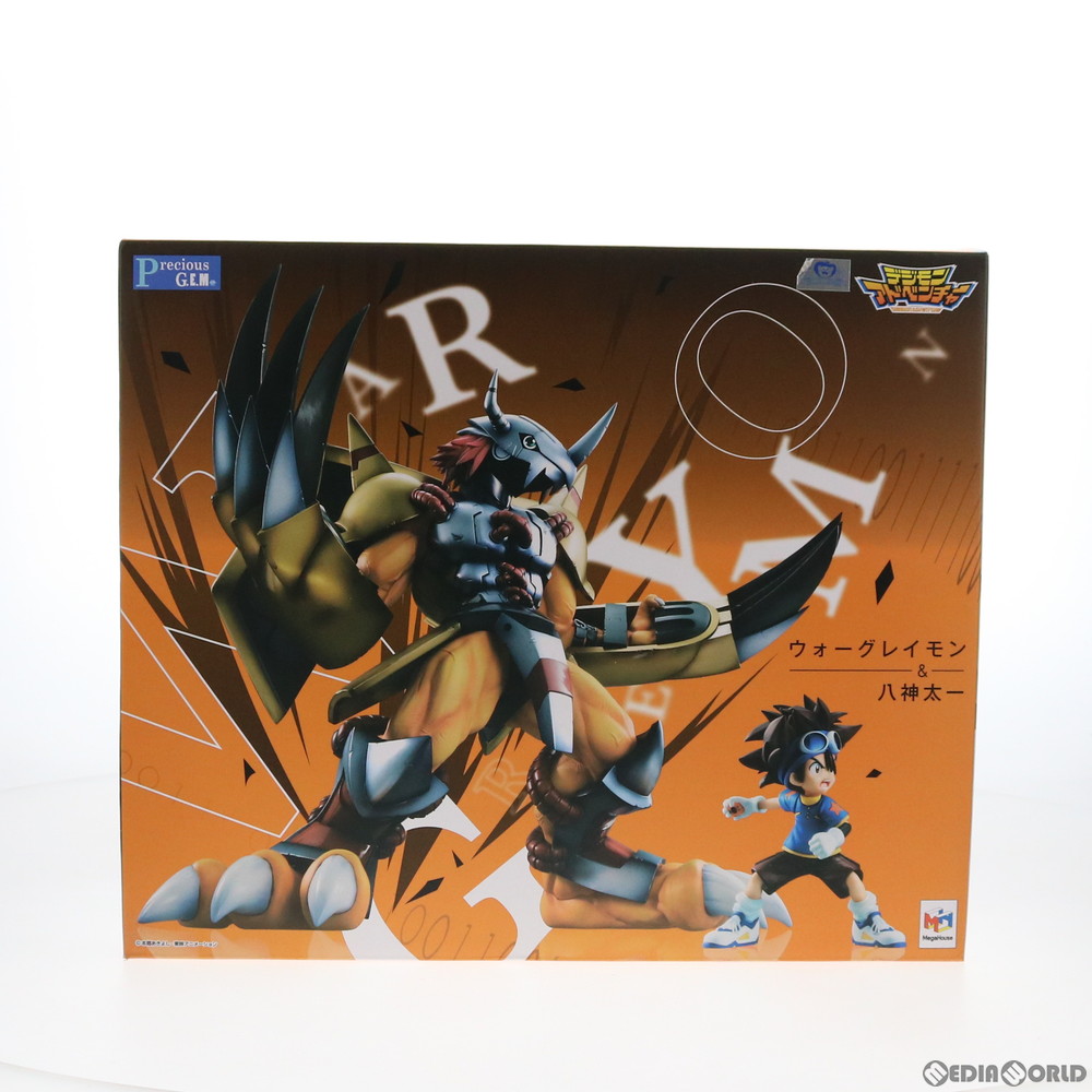 中古 Fig Precious G E M シリーズ ウォーグレイモン 八神太一 やがみたいち デジモンアドベンチャー 完成品 フィギュア メガトレショップ あみあみ オンラインショップ限定 メガハウス 1801 Mozago Com