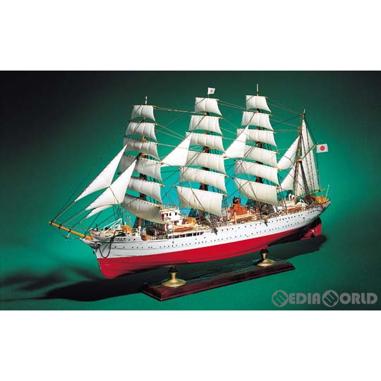 【新品】【お取り寄せ】[PTM] (再販) 帆船 その他 No.2 大型帆船 1/150 海王丸 プラモデル アオシマ(20120530)