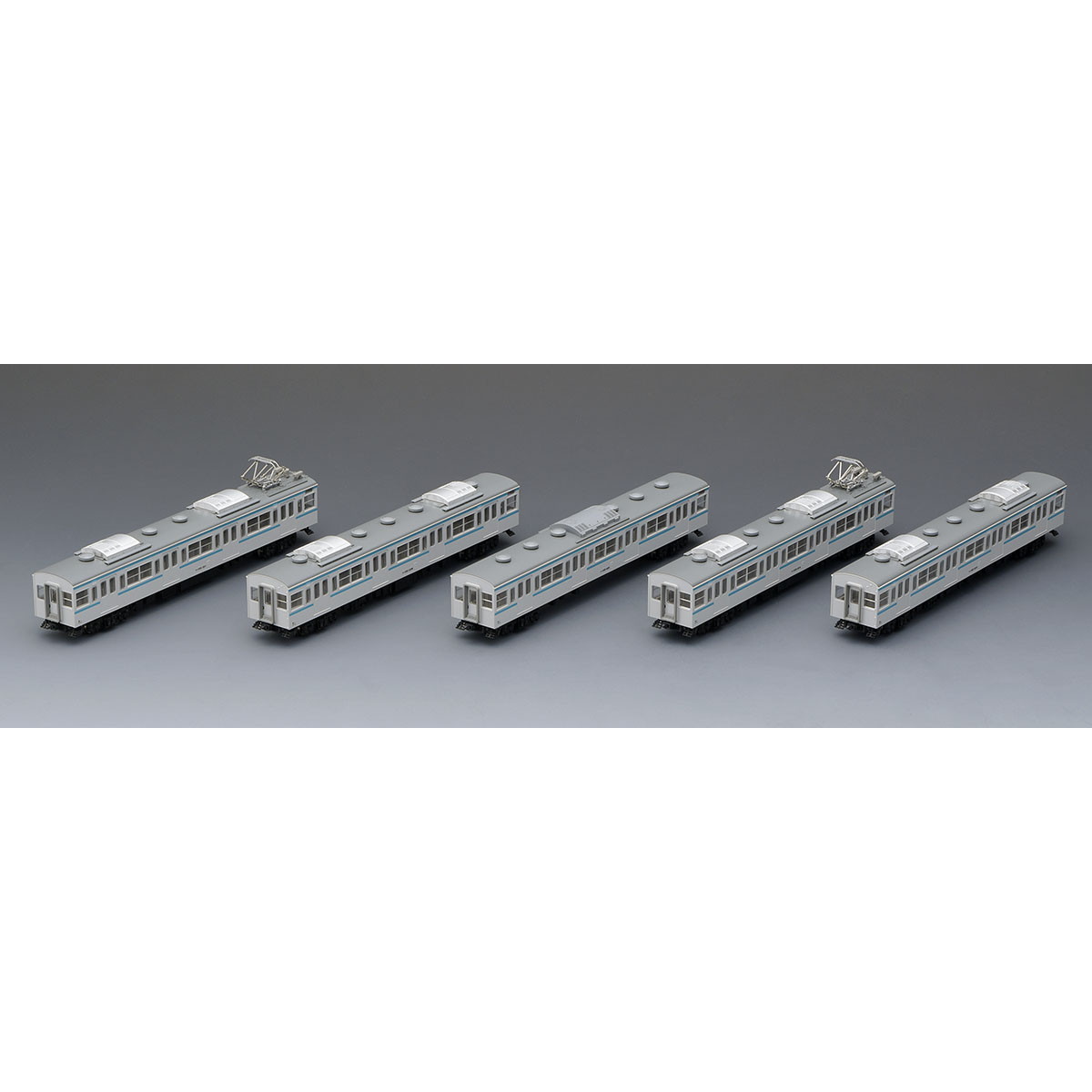 題字全景 TOMIX 98470/98471 103系1200番代（青帯）5両基本/増結セット
