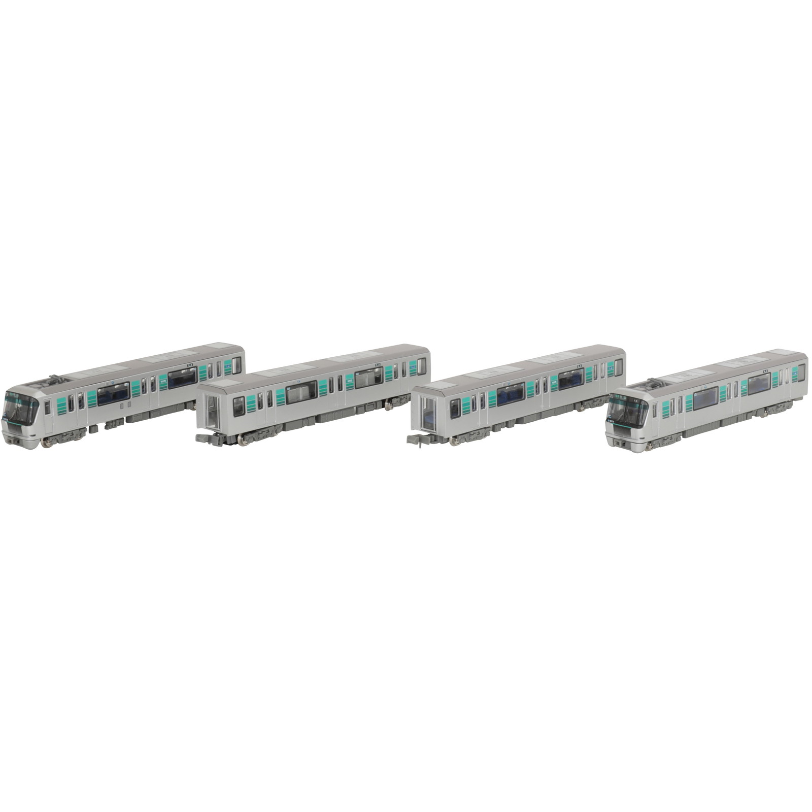 (中古)TOMYTEC 横浜市営地下鉄グリーンライン 10000形 4両セットA リニア地下鉄道コレクション 横浜市営地下鉄グリーンライン