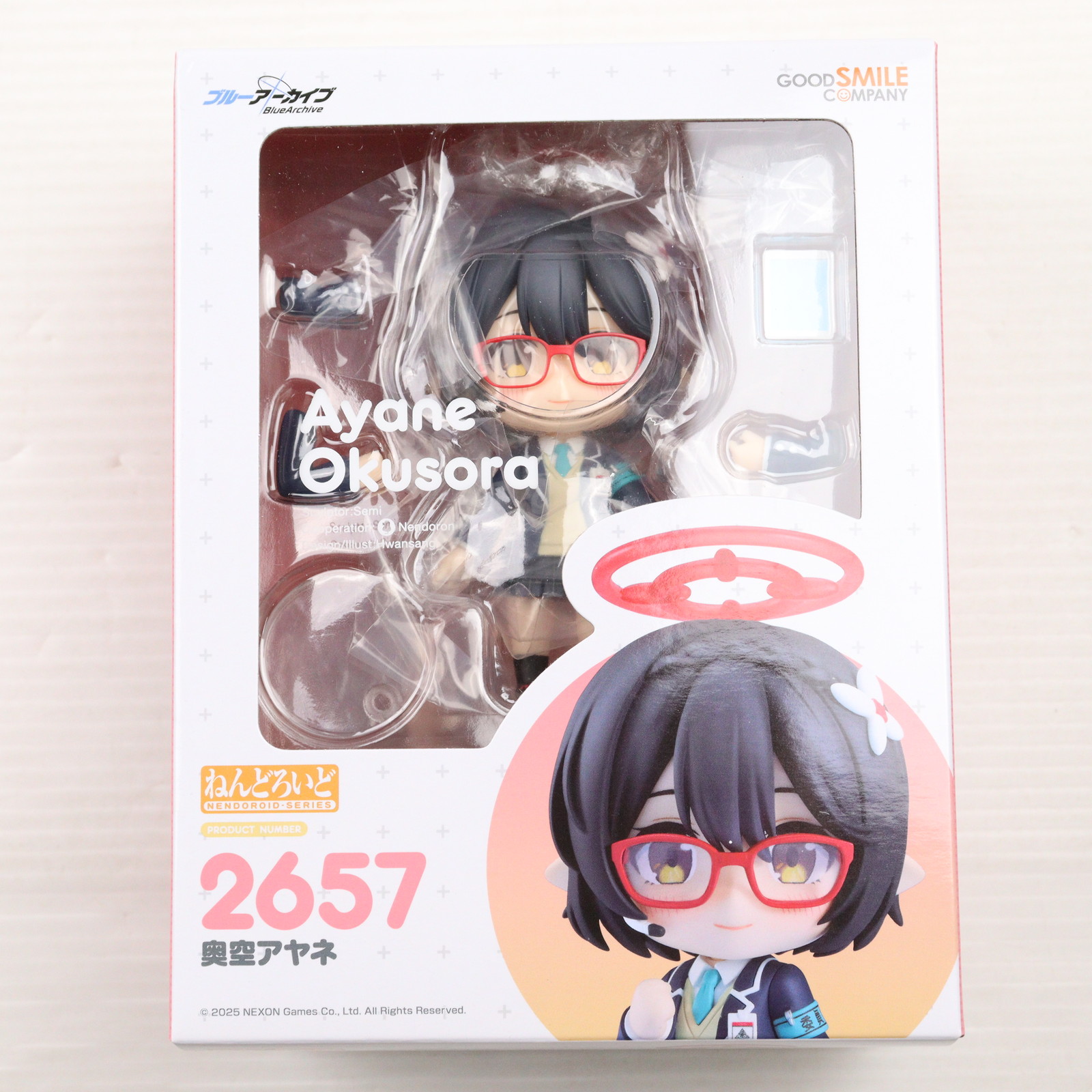 【新品】【お取り寄せ】[FIG] ねんどろいど 2657 奥空アヤネ(おくそらあやね) ブルーアーカイブ -Blue Archive- 完成品 可動フィギュア グッドスマイルカンパニー(20250522)