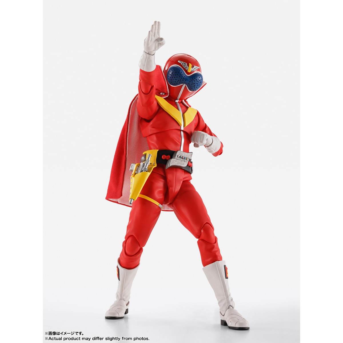 【予約安心発送】[FIG] 初回限定台座付属 S.H.Figuarts(フィギュアーツ) 真骨彫製法 アカレンジャー スーパー戦隊 50th Anniversary Ver. 秘密戦隊ゴレンジャー 完成品 可動フィギュア バンダイスピリッツ(2025年11月)画像