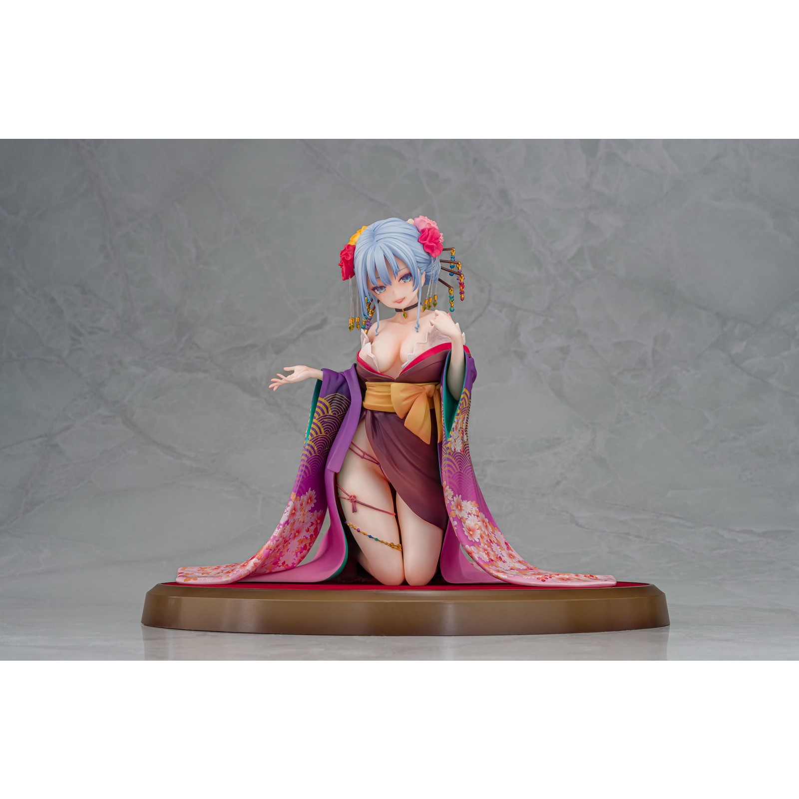 【新品】【お取り寄せ】[FIG] 紫音(しおん) 花魁Ver.(健全Ver.) 主従えくすたしー 1/7 完成品 フィギュア ダイキ工業(20260614)｜メディアワールド 販売＆買取SHOP