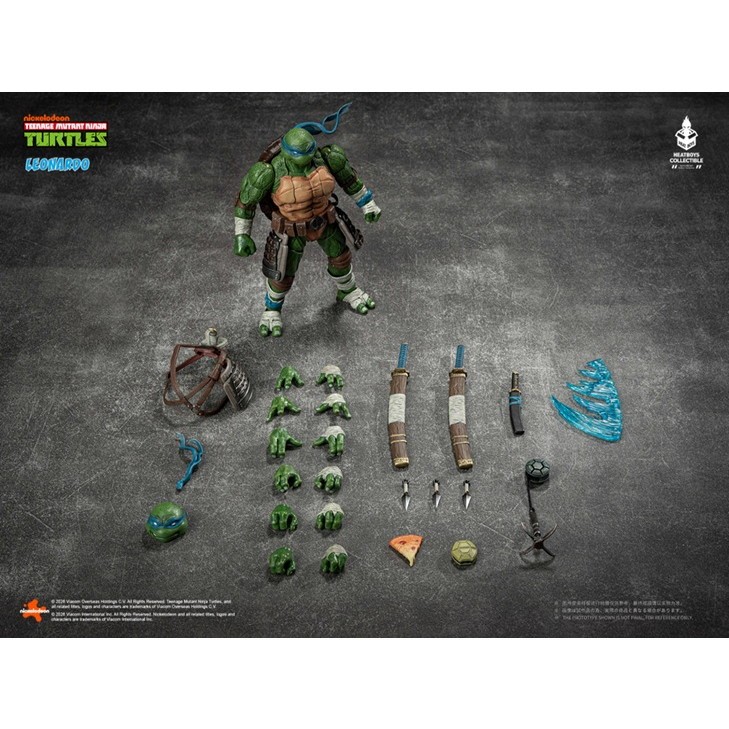 【予約安心発送】[FIG] レオナルド 通常版 ティーンエイジ・ミュータント・ニンジャ・タートルズ 完成品 合金可動フィギュア HEATBOYS(ヒートボーイズ)(2026年9月)