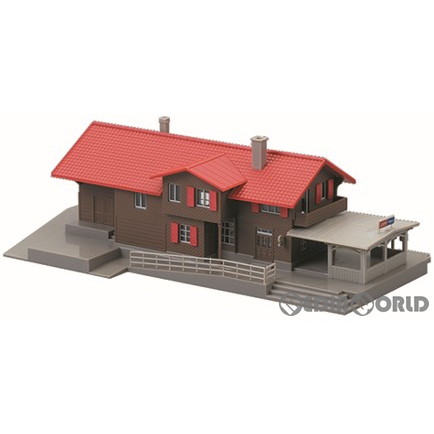 【新品】【お取り寄せ】[RWM]23-245A アルプスの氷河特急 スイスの駅舎 Nゲージ 鉄道模型 KATO(カトー)(20221127)