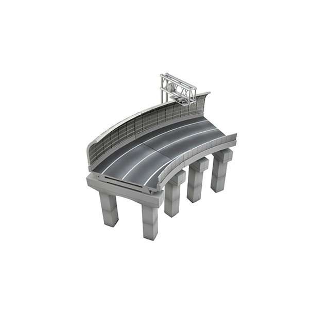 【新品】【お取り寄せ】[RWM] 330264 建物コレクション(建コレ) 187 高速道路カーブセット Nゲージ 鉄道模型 TOMYTEC(トミーテック)(20240518)