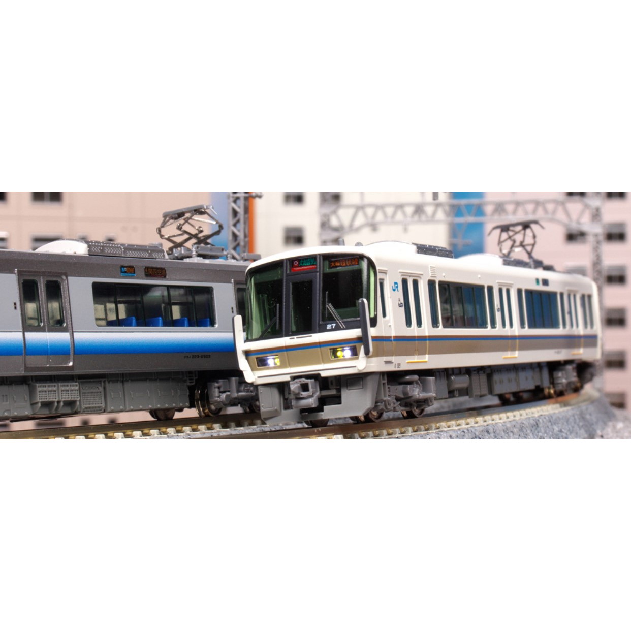 楽天市場】221系 リニューアル車 JR京都線 神戸線8両セット