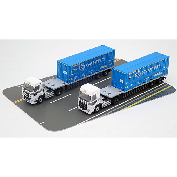 【予約安心発送】[RWM] 331230 ザ・トレーラーコレクション NX 日本通運 31ftコンテナトレーラー 2台セットA Nゲージ 鉄道模型 TOMYTEC(トミーテック)(2025年10月)