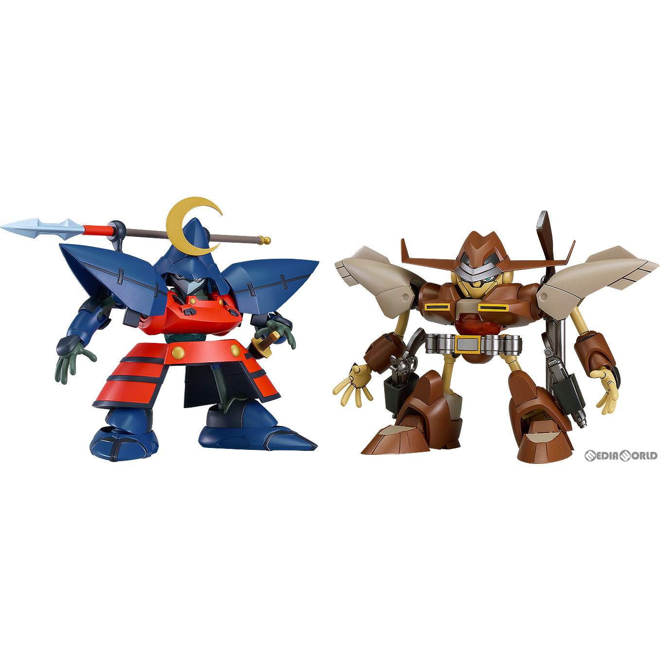 【新品】【お取り寄せ】[PTM]MODEROID(モデロイド) リューナイトコレクションSERIES:3 疾風丸&デリンガー 覇王大系リューナイト プラモデル グッドスマイルカンパニー(20240407)画像