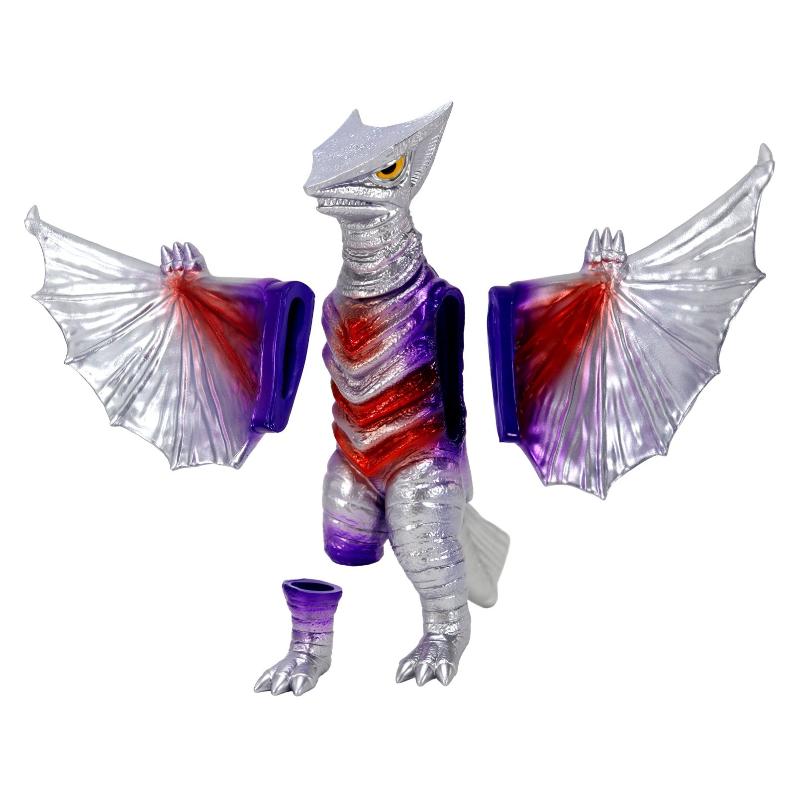 【予約安心発送】[SFT] ミドルサイズシリーズ ガメラ 第10弾 宇宙ギャオス 切断場面再現 Ver. ガメラ対大悪獣ギロン 完成品 ソフビフィギュア CCP(2026年6月)画像