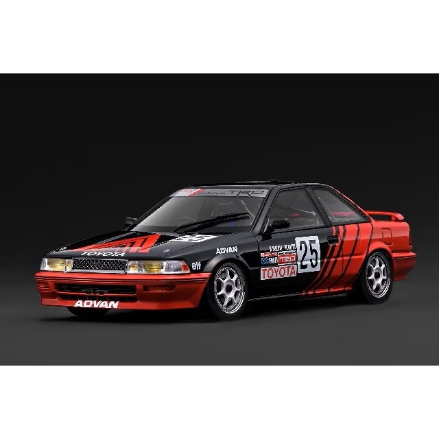 【予約安心発送】[MDL] 1/18 ADVAN COROLLA LEVIN(アドバン カローラレビン) (#25)1991 JTC 完成品 ミニカー(IG3866) ignition model(イグニッションモデル)(2026年10月)