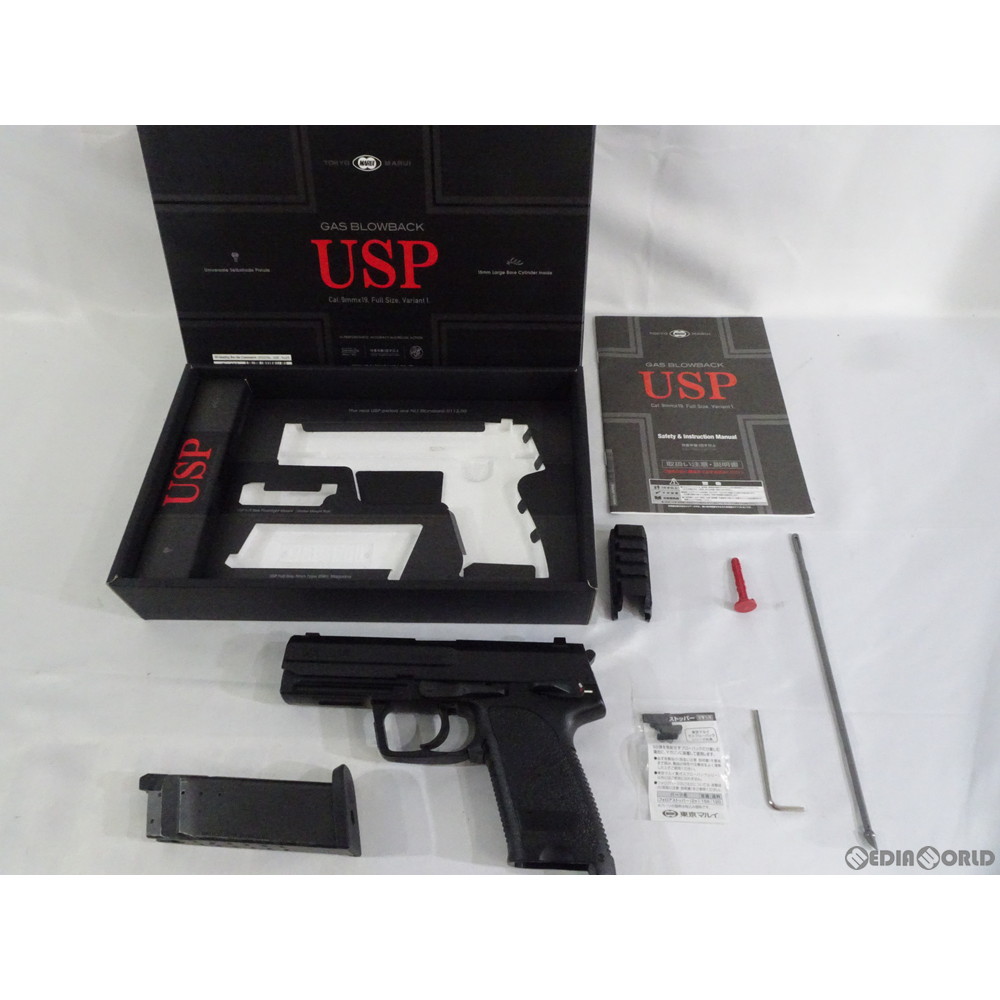 中古 Mil 東京マルイ ガスブローバック Usp 18歳以上専用 年中無休 ラッピング対応 Trade Safe 優良認定取得 プレゼント ギフト クリスマス 誕生日 ゲーム ソフト 本体 フィギュア エアガン 鉄道模型 Nゲージ おもちゃ プラモデル 楽天買取 全長約195mm 落下などによる