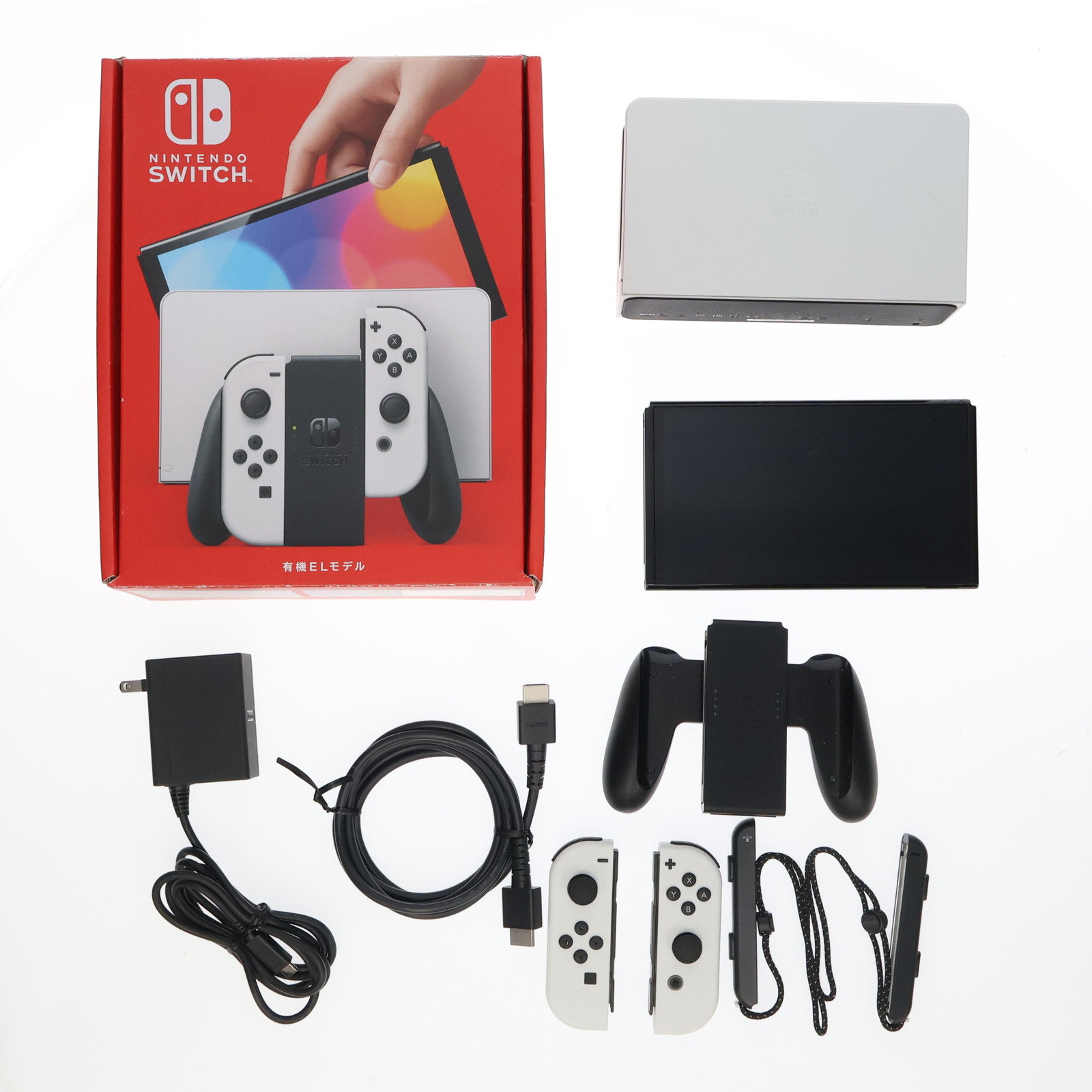 ち　Nintendo Switch 有機ELモデル 本体付属品セット 楽天市場】【中古 動作OK】 Switch 本体 Nintendo Switch