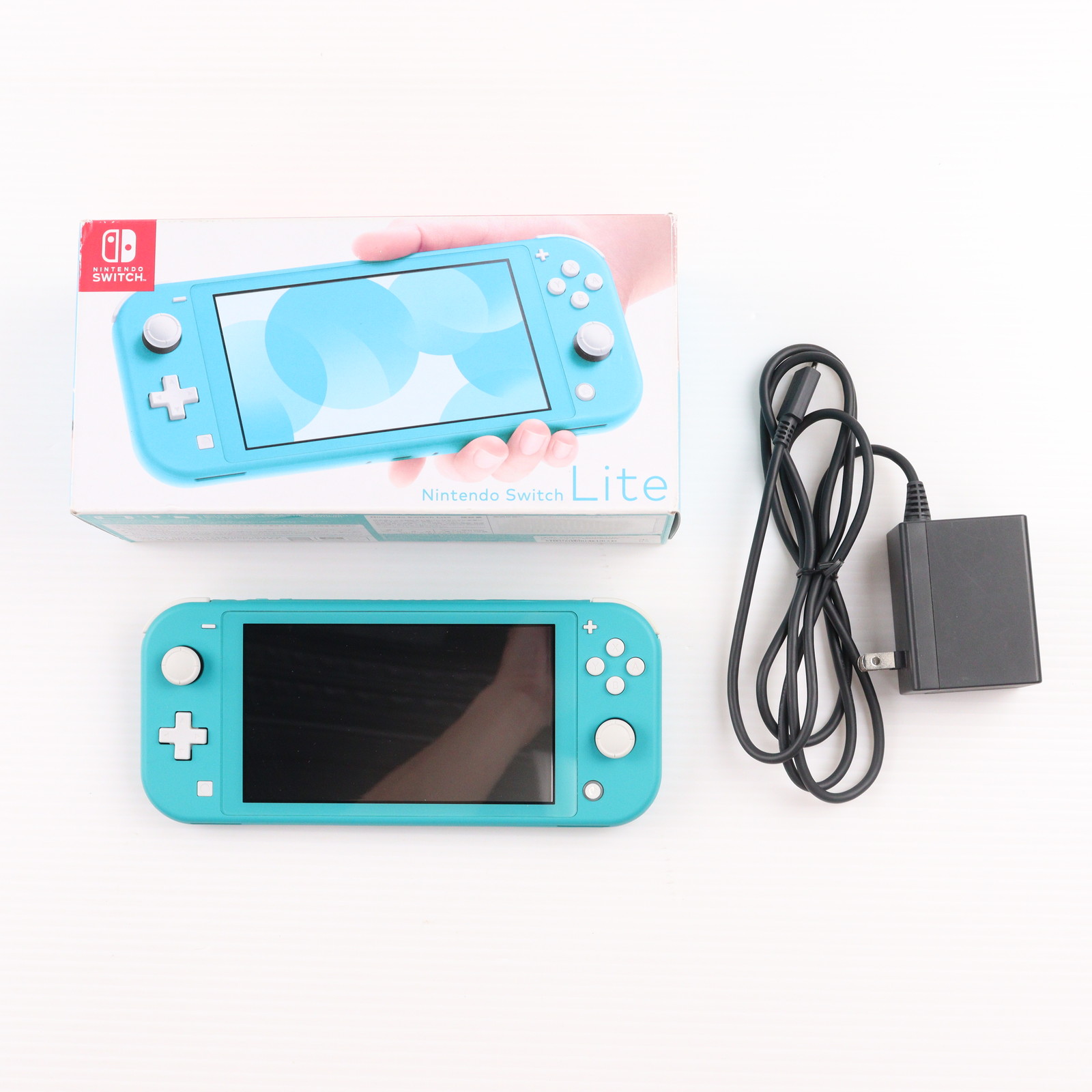 Nintendo Switch Liteターコイズ 本体　充電器付き　ジャンク品 Nintendo Switch Lite ターコイズ 充電器付き