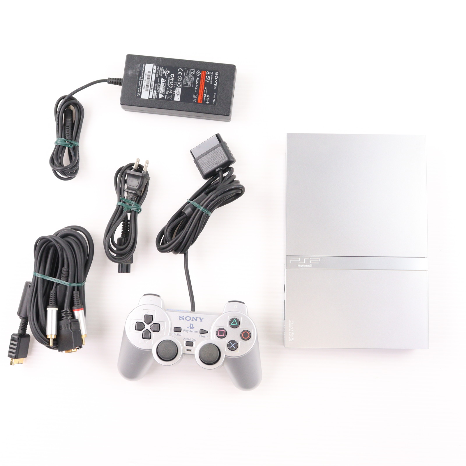 楽天市場】PS2 プレステ2 プレイステーション2 サテン・シルバー